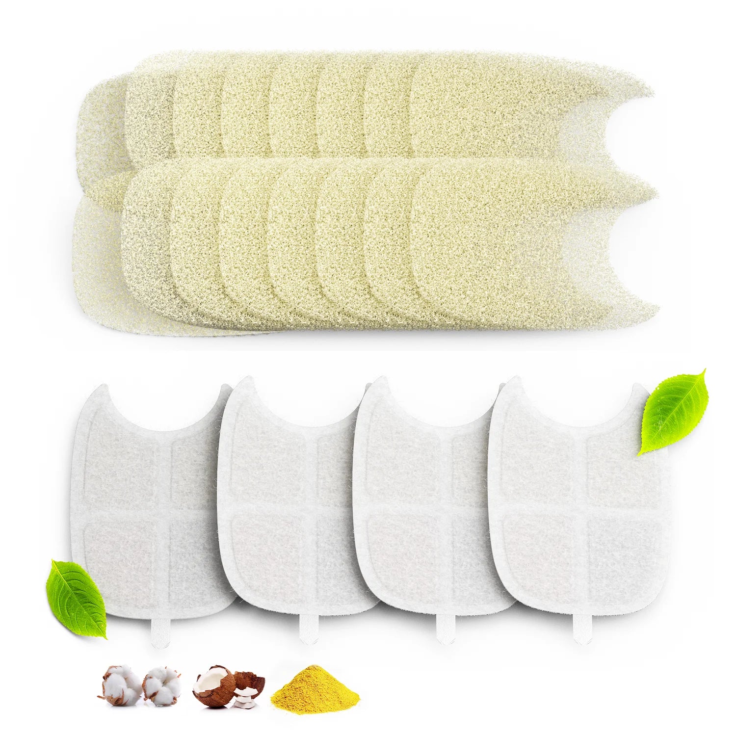 Wireless Fountain Replacement Filter (4-Pack Filters)