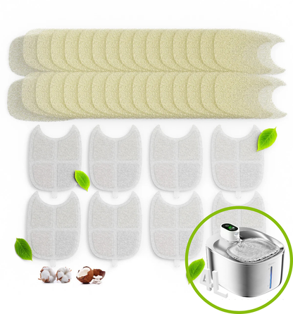 Wireless Fountain Replacement Filter (8-Pack Filters)